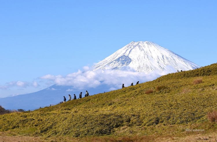 １月　　箱根駒ヶ岳　　山鼻 健二　　（湘南フォトファミリー）